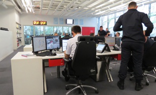 La plateforme des appels d'urgence est située à la caserne Champerret (17e)