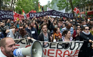 Manifestation contre la loi travail à Paris, le 14 juin 2016