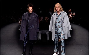 Ben Stiller et Owen Wilson au défilé Valentino en mars 2015 à Paris