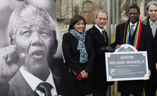 Le jardin Mandela a été inauguré le 19 décembre 2013