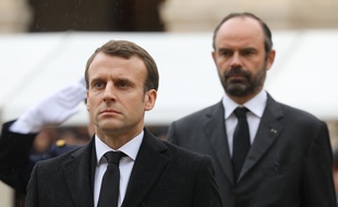 Emmanuel Macron et le Premier ministre, Edouard Philippe.
