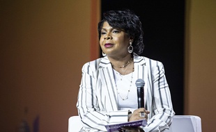 La journaliste américaine April Ryan.