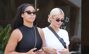 Jordyn Woods et Kylie Jenner à Calabasas en Californie.