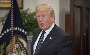 Donald Trump à la Maison Blanche, le 12 janvier 2018.