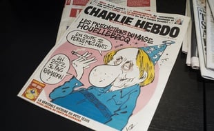 La une du numéro paru avant l'attentat. Credit:Xavier Francolon/SIPA/1501071325