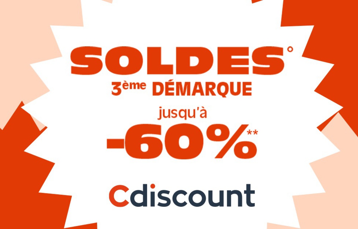 Soldes Cdiscount Jusqu 60 de r duction pour la 3e d marque