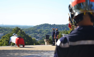 Le cercueil de Jérémy, à Saint-Jean-de-Cuculles.