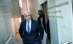Saeb Erakat le 15 mars 2016 à Ramallah