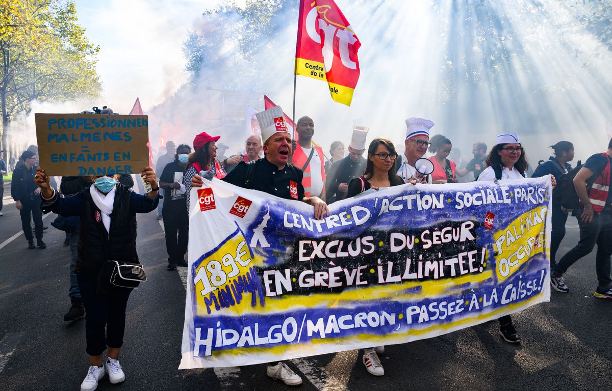 La CGT dans la rue pour les « salaires et les retraites », Jeudi noir à la RATP