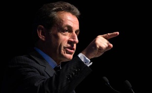 Nicolas Sarkozy le 22 octobre à Toulon
