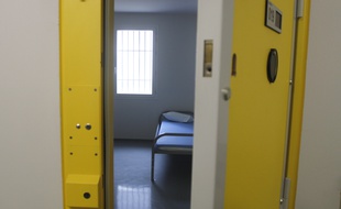 Une cellule dans une prison (illustration).
