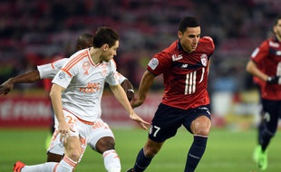 L'attaquant Anwar El-Ghazi n'a pas brillé pour sa première avec le Losc