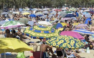 Une plage du Lavandou