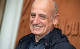 Jean-Michel Apathie à Roland-Garros le 29 mai 2016