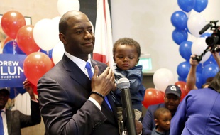 Andrew Gillum, candidat démocrate au poste de gouverneur de la Floride, le 28 août 2018.