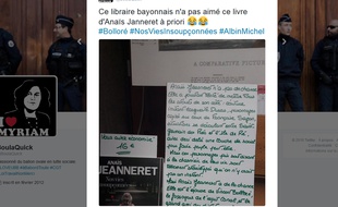 Critique assassine dans une librairie.