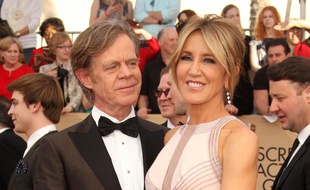 L'actrice Felicity Huffman et son époux William H. Macy à Los Angeles.