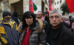 Khalida Jarrar, membre du Front populaire de Libération de la Palestine, libérée en février 2019 après 20 mois de détention administrative.