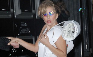 Lady Gaga avant son concert à Londres le 2 septembre 2013 pour le iTunes Festival.