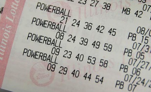 Illustration d'un ticket de loterie.