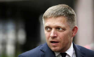 Le Premier ministre slovaque Robert Fico à Bruxelles, le 7 juillet 2015