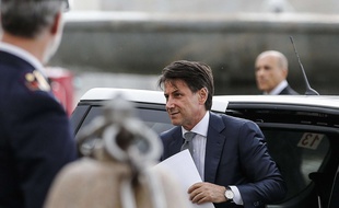 Giuseppe Conte à Rome, le 23 mai 2018.