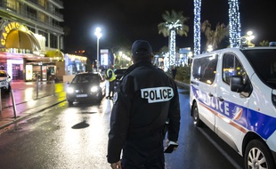 Un contrôle de police, à Nice, en janvier 2021 (Illustration)