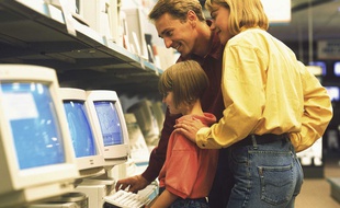 En 1997, acheter un ordinateur en famille, c'était rare