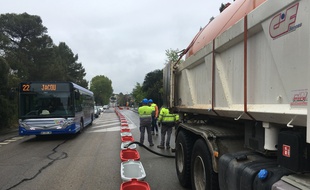 Les travaux ont débuté sur la route de Mende, à Montpellier.
