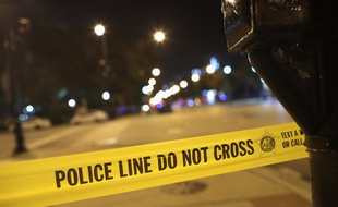 Un bandeau de police aux Etats-Unis (image d'illustration).