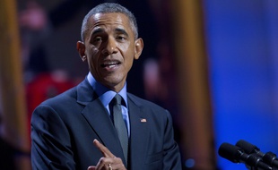 Le Président américain Barack Obama à Washington le 14 octobre 2015.