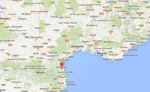 Localisation de Perpignan