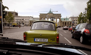 Un «Trabi Safari Tour» à Berlin en 2007.