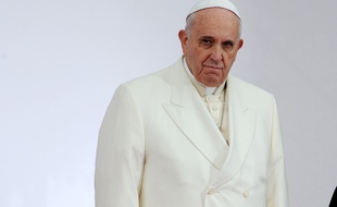 Le pape François accueilli au parlement européen. Illustration.