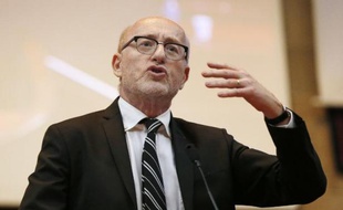 Alain Jakubowicz, le président de la Licra (Ligue internationale contre le racisme et l'antisémitisme), le 24 mars 2013 à Paris