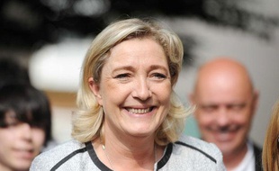 Marine Le Pen à Metz (Moselle), le 22 mai 2012.