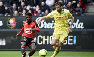 Cana face au Stade Rennais.
