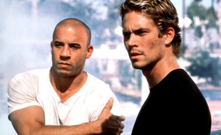 Les acteurs Vin Diesel et Paul Walker dans The Fast and The Furious