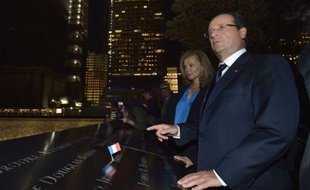 Venu rendre hommage mardi aux quelque 3.000 morts du 11 septembre à Ground Zero, quelques heures après s'être exprimé pour la première fois à la tribune de l'ONU, le président français François Hollande s'est souvenu du "choc terrible" qu'il avait ressenti en 2001.