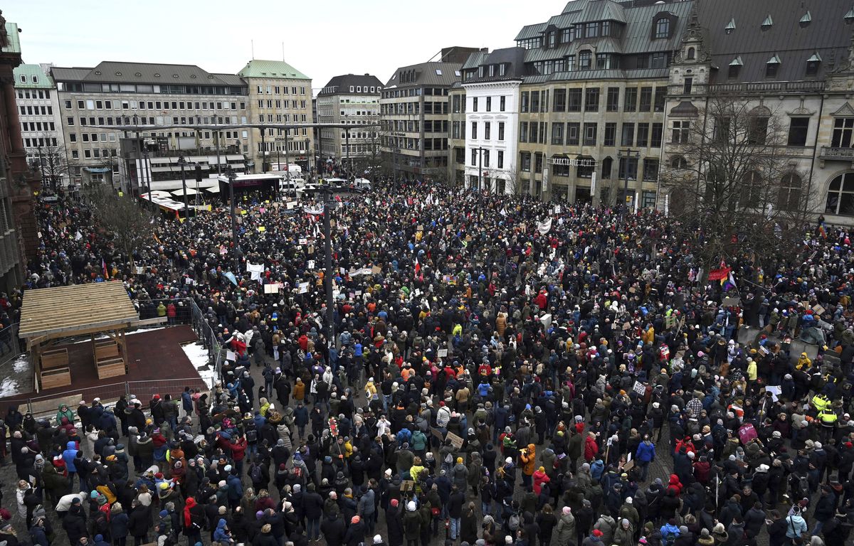 Les Allemands se mobilisent contre les idées de l'extrême droite