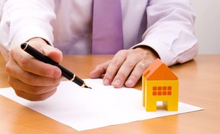 Achat d'une bien immobilier, illustration.