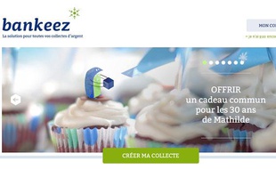 Capture d'écran du site Bankeez.