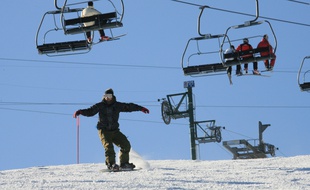 image d'illustration de station de ski.