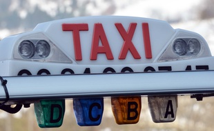 Illustration d'un taxi.
