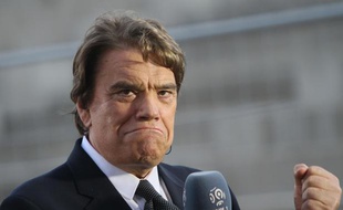 Bernard Tapie, le 26 mai 2013 au stade Velodrome de Marseille.