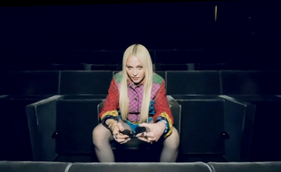 La chanteuse Madonna