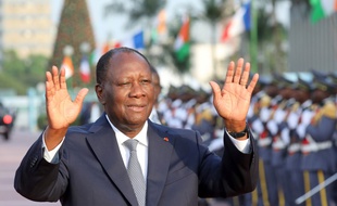 Alassane Ouattara à Abidjan, le 21 décembre 2019.