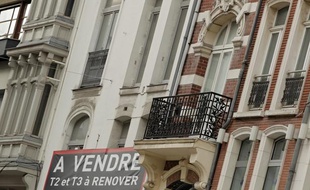 Illustration vente immobilier à Lille, le 18 septembre 2013.