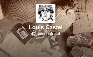 Le compte Twitter du GI virtuel Louis Castel.