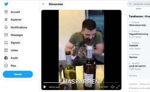 Selon le représentant de la Fondation Bardot, l’homme serait un champion de pelote basque, Bixente Larralde.